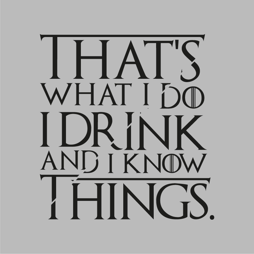 I DRINK